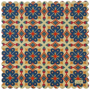 رومیزی گالری فرید مدل عسلی کد MAKHASA5