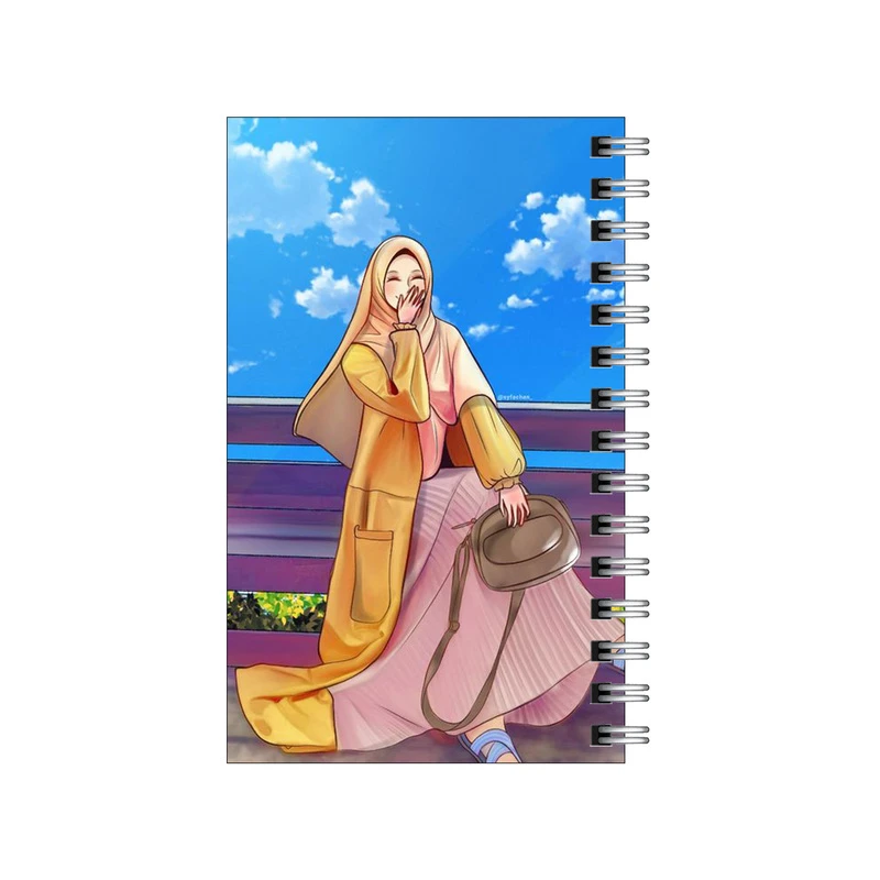 دفترچه یادداشت مدل to do list طرح دختر و استایل کد 6456716