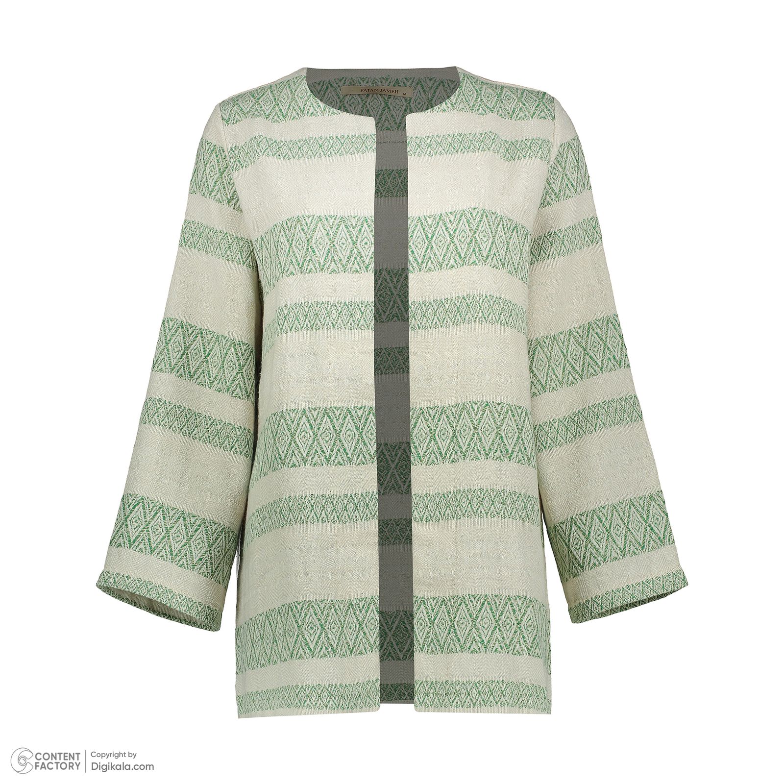 مانتو زنانه پاتن جامه مدل یقه گرد 108731030142122 -  - 2