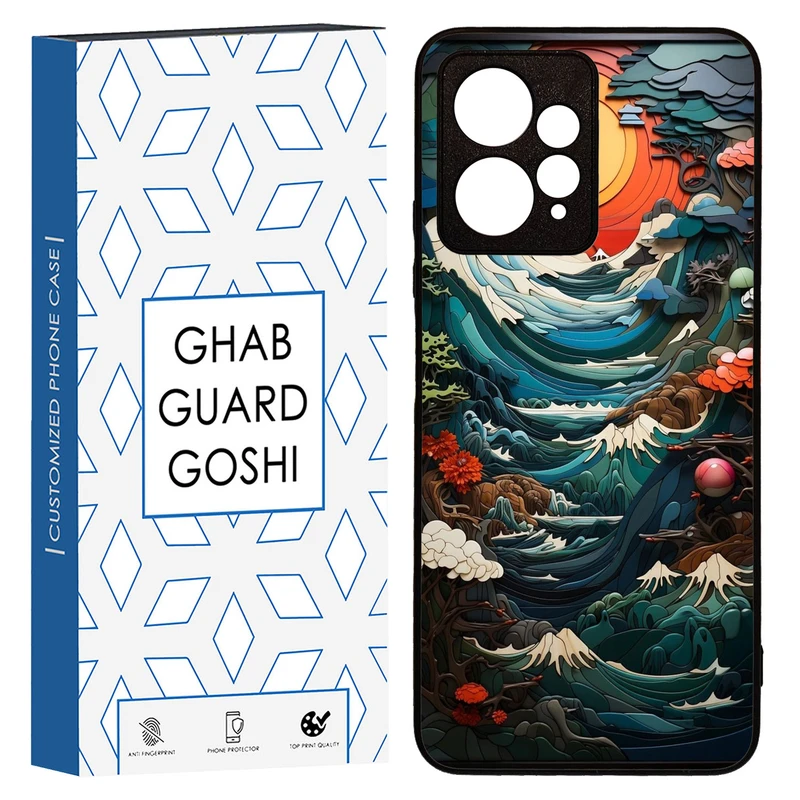 کاور قاب گارد گوشی طرح منظره کد TPU-205 مناسب برای گوشی موبایل شیائومی Redmi Note 12 4G