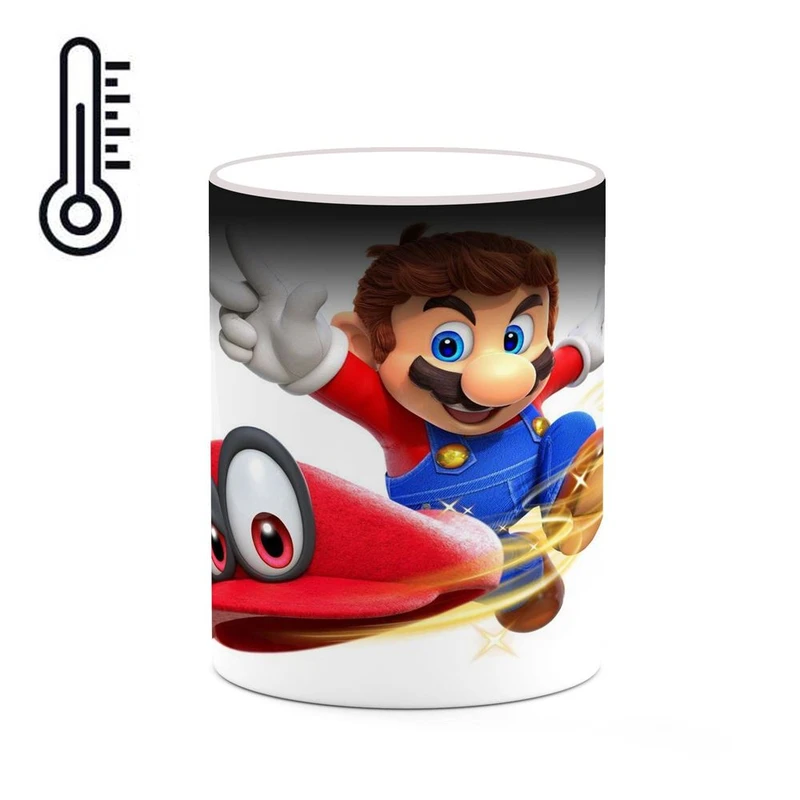 ماگ حرارتی کاکتی مدل بازی سوپر ماریو Super Mario Odyssey کد mgh30609
