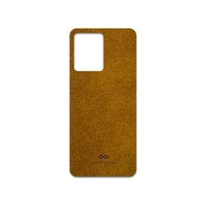 MAHOOT Brown-Chamois-Leather Cover Sticker for Xiaomi Redmi Note 12 4G
