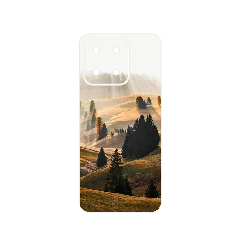 برچسب پوششی ماهوت مدل Foggy Plain مناسب برای گوشی موبایل آنر X5b Plus