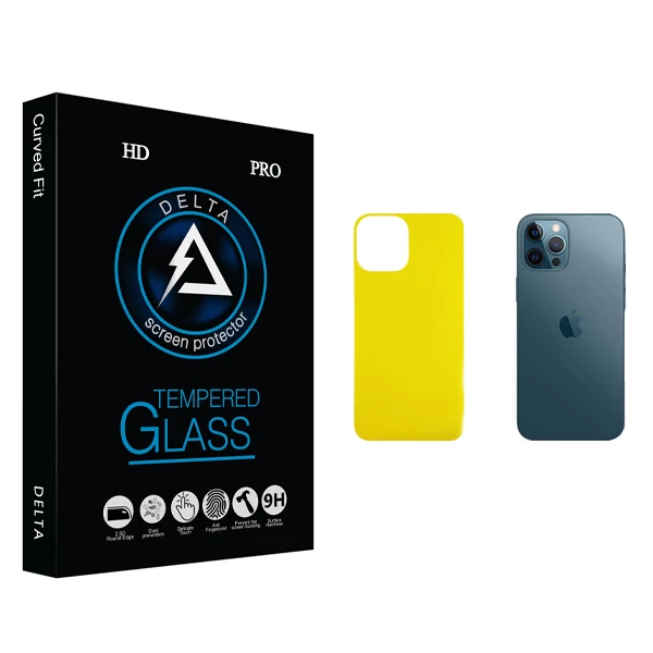 محافظ پشت گوشی دلتا مدل HD مناسب برای گوشی موبایل اپل iPhone 12 Pro Max