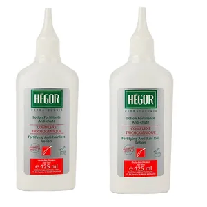 لوسیون ضد ریزش مو هگور مدل انتی شوت مناسب برای انواع مو حجم 125 میلی لیتر بسته 2 عددی