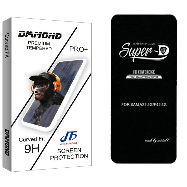 محافظ صفحه نمایش جی اف مدل Diamond SuperD مناسب برای گوشی موبایل سامسونگ Galaxy F14
