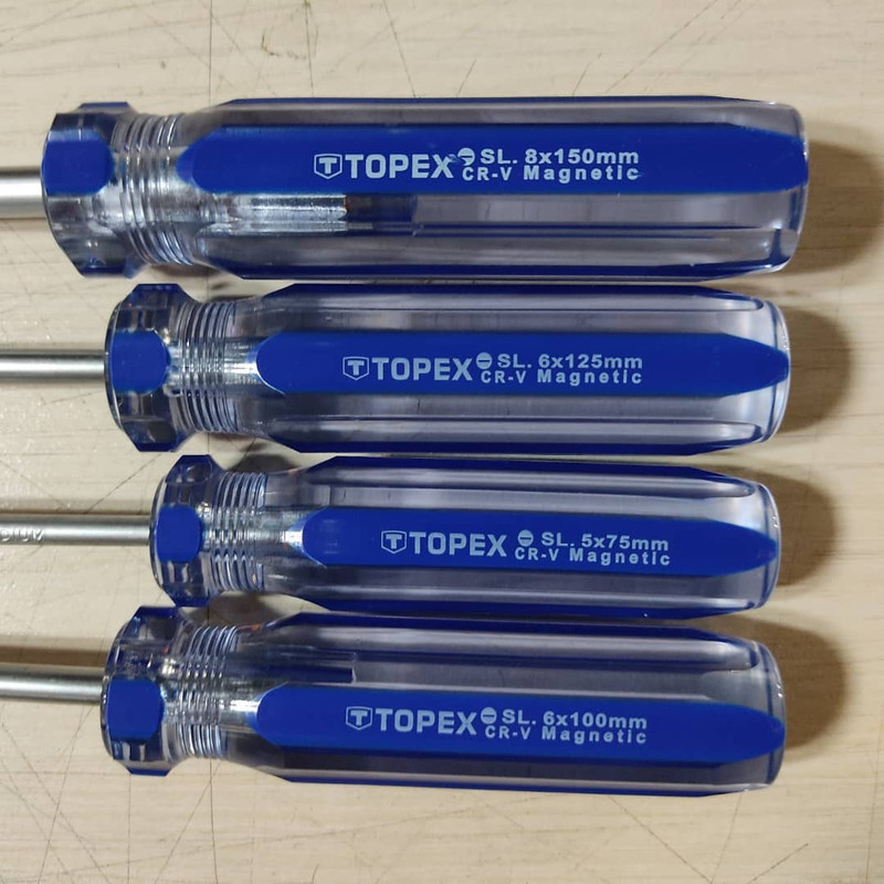 مجموعه 7 عددی پیچ گوشتی تاپکس مدل 39D866 مجموعه 7 عددی پیچ گوشتی تاپکس مدل 39D866