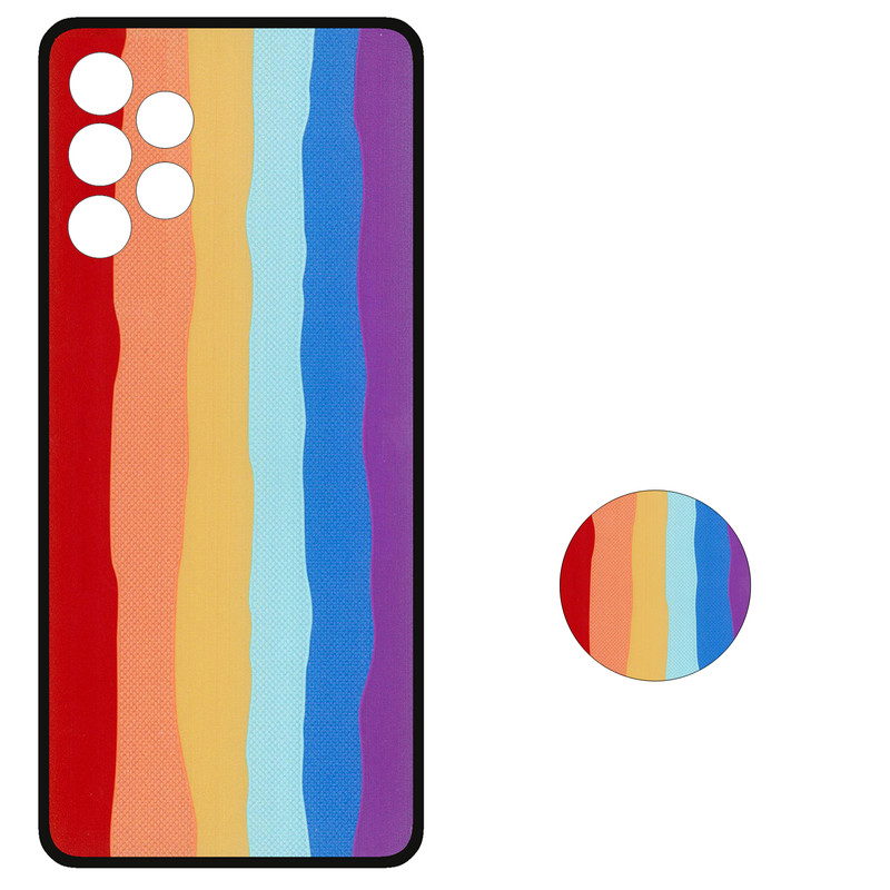 کاور  کد 3359 مناسب برای گوشی موبایل سامسونگ Galaxy A53 به همراه پایه نگهدارنده