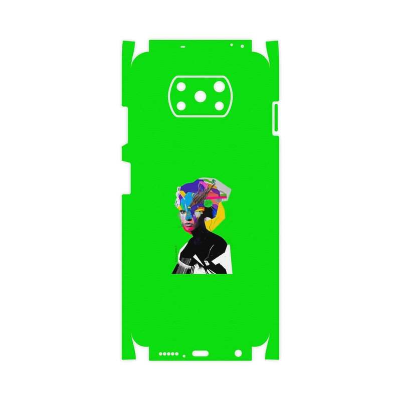 برچسب پوششی ماهوت مدل Collage of Women Portrait 3-FullSkin مناسب برای گوشی موبایل شیائومی Poco X3 Pro