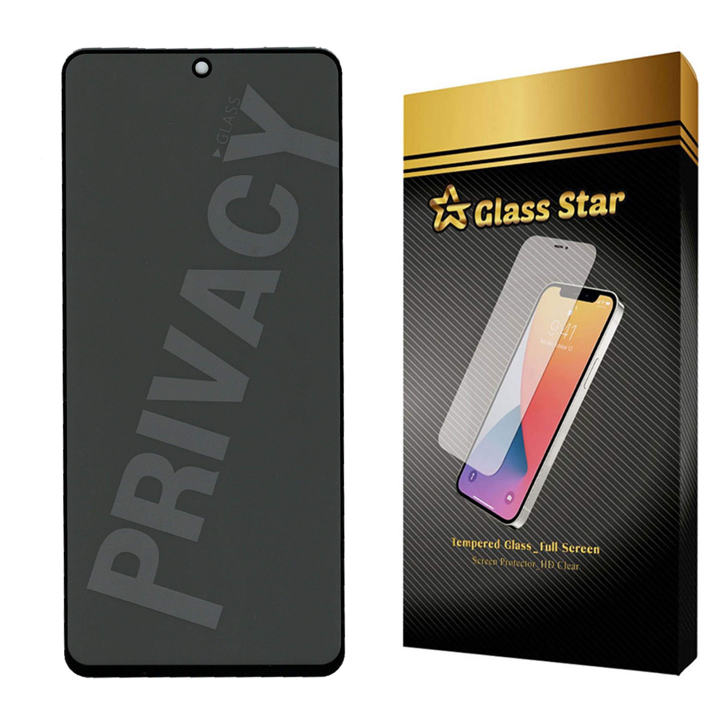 محافظ صفحه نمایش حریم شخصی گلس استار مدل PFGA مناسب برای گوشی موبایل سامسونگ Galaxy Note10 Lite