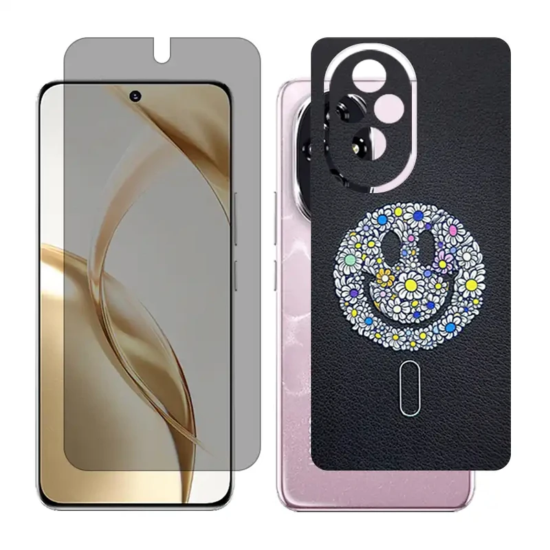 محافظ صفحه نمایش حریم شخصی گلس مدل Together مناسب برای گوشی موبایل آنر 200 / Honor 200 به همراه برچسب پوششی