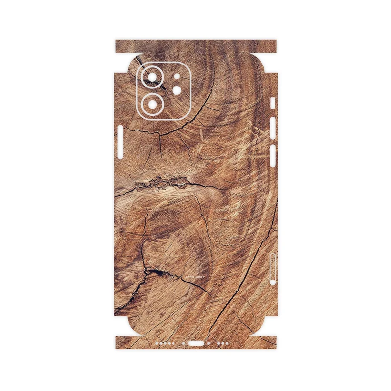 برچسب پوششی ماهوت مدل Wood Texture 5-FullSkin مناسب برای گوشی موبایل اپل iPhone 12