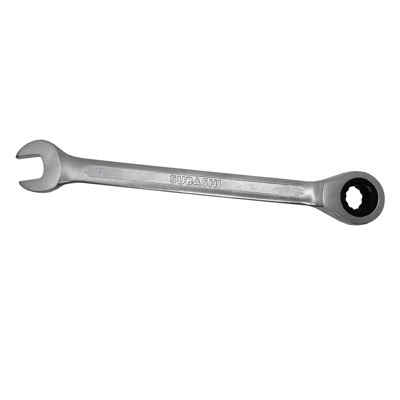 آچار یکسرتخت و یکسر رینگی سوباشی کد STR049 سایز 17 میلیمتر