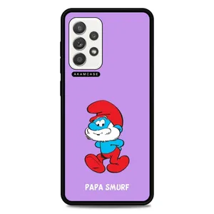 AKAM AMC-WSGA52-SMURFS-1 Cover For Samsung Galaxy A52