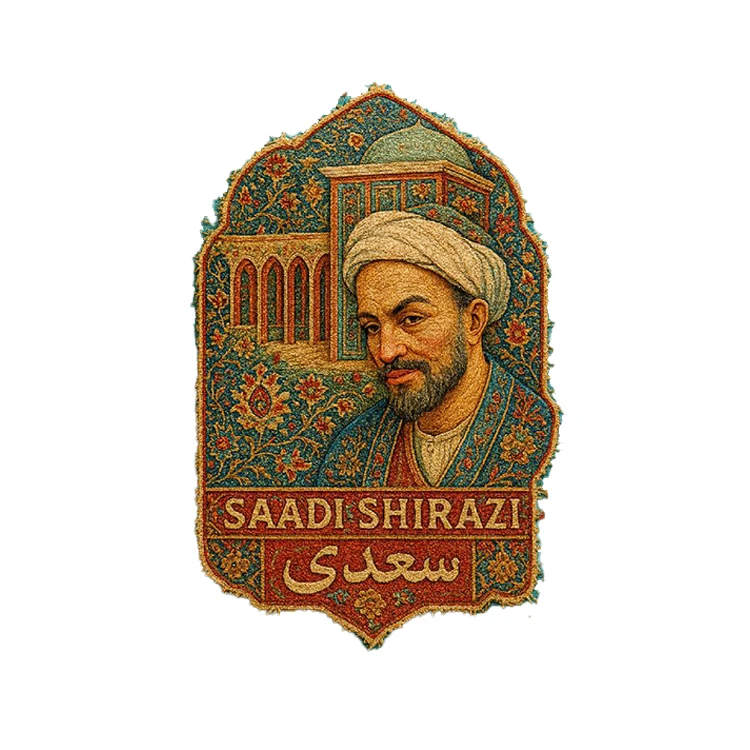 استیکر پارچه و لباس پاد آفرین مدل سعدی کد 1060