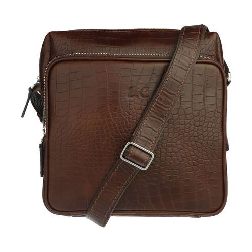 کیف رودوشی مردانه شهر چرم مدل MH80003