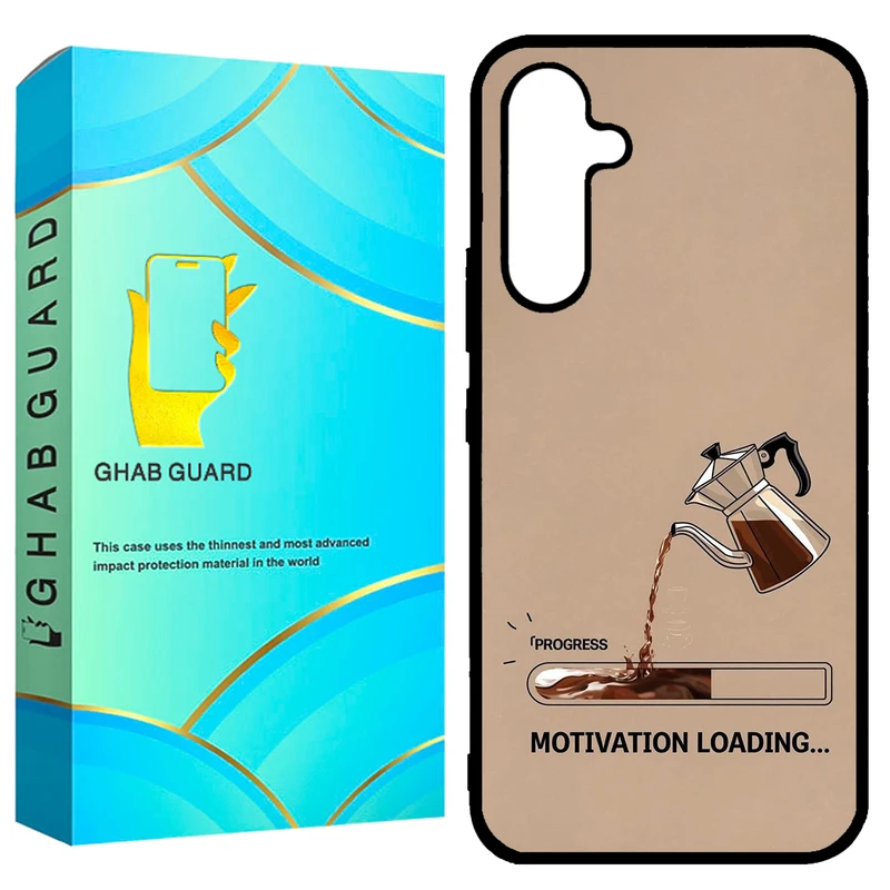کاور قاب گارد طرح قهوه مدل GCHPA54 مناسب برای گوشی موبایل سامسونگ  Galaxy A54 5G