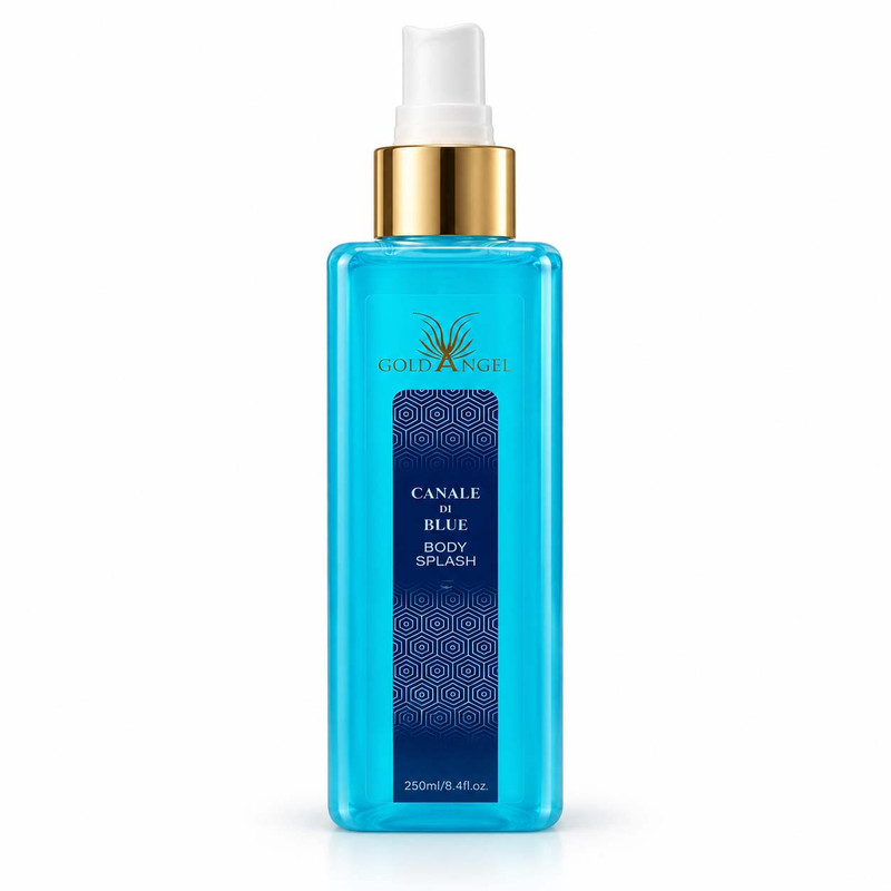 بادی اسپلش زنانه گلد آنجل مدل Canale de blue حجم 250 میلی لیتر
