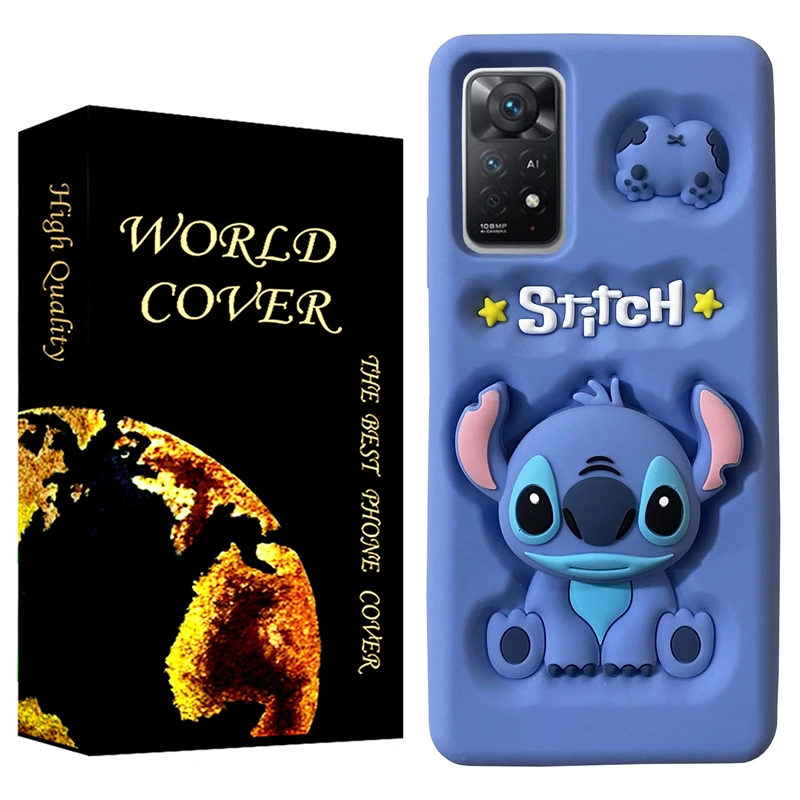 کاور دنیای قاب طرح استیچ مناسب برای گوشی موبایل شیائومی Redmi Note 11Pro 4G / 5G