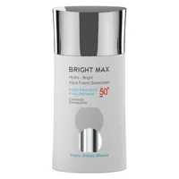 کرم ضدآفتاب بدون رنگ برایت مکس SPF50 مدل آکوا فیوژن ‌مناسب انواع پوست، حجم 50 میلی‌لیتر
