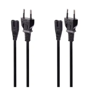 کابل برق دو پین مدل hz طول 1.5 متر بسته دو عددی