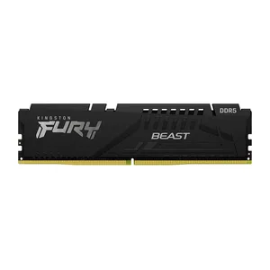 رم دسکتاپ DDR5 تک کاناله 5200 مگاهرتز CL40 کینگستون مدل Fury Beast Non ECC DIMM ظرفیت 16 گیگابایت