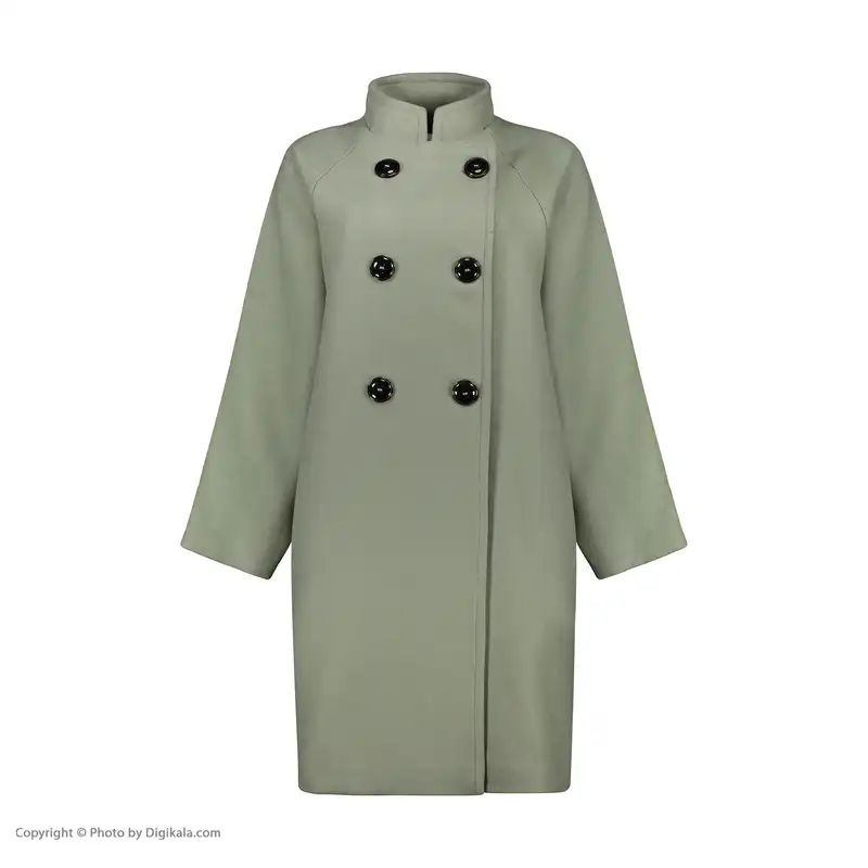 پالتو زنانه هومنیتی مدل WYWCOWOTARA-LGRN