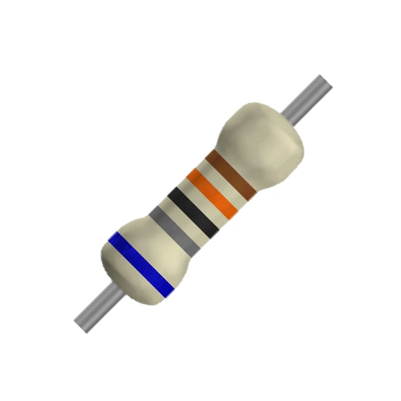 مقاومت 680 کیلو اهم 1/8 وات  مدل 680 بسته 100 عددی