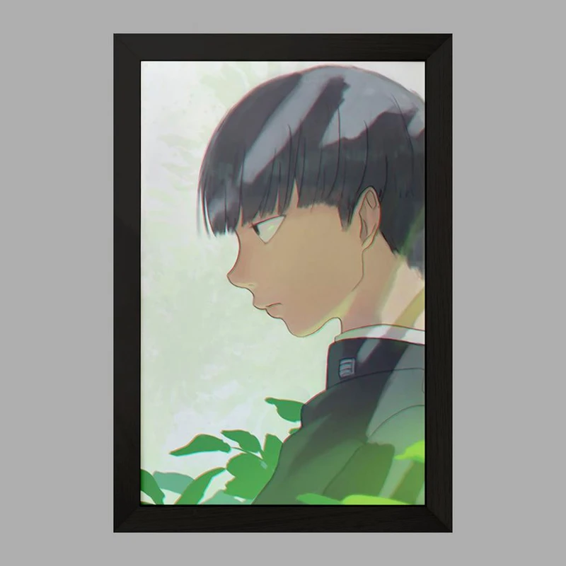 تابلو خندالو مدل شییکو انیمه موب سایکو Mob Psycho 100 کد 24463