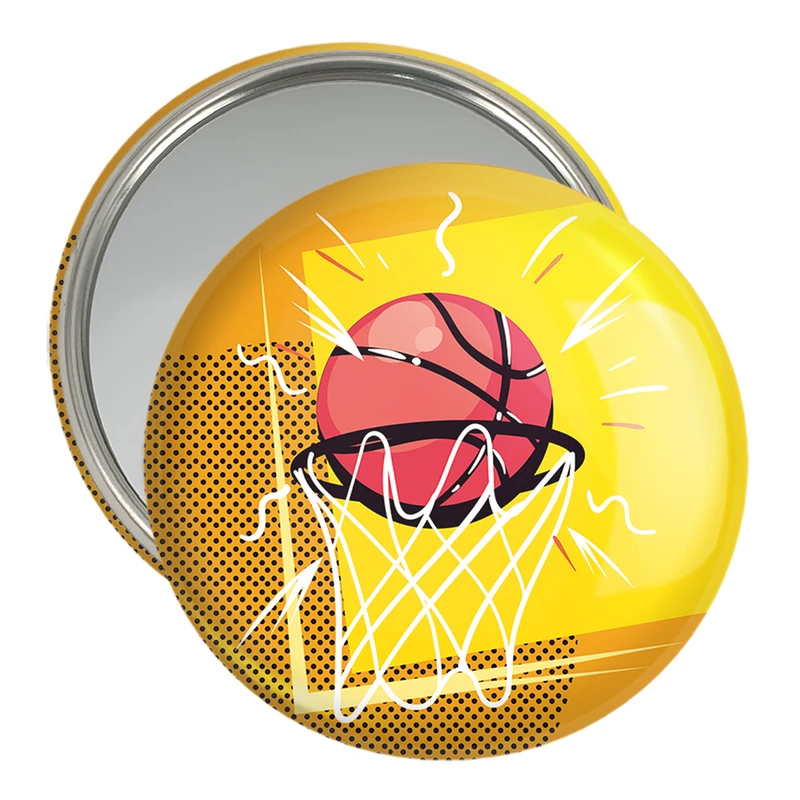 آینه جیبی خندالو مدل بسکتبال Basketball کد 26466