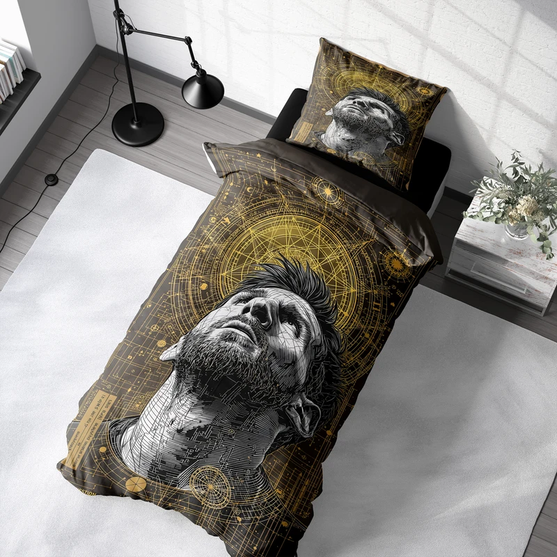 سرویس خواب 1 نفر 6 تکه مدل فوتبالی مسی