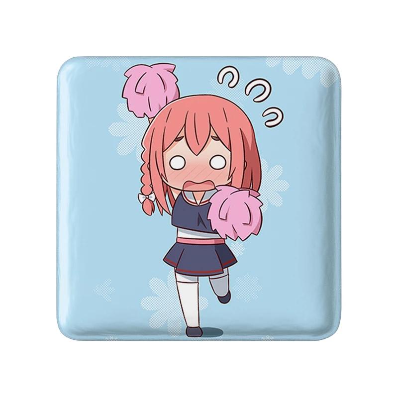 مگنت خندالو طرح سومی انیمه کانوجو اوکاری مدل مربعی کد 34869