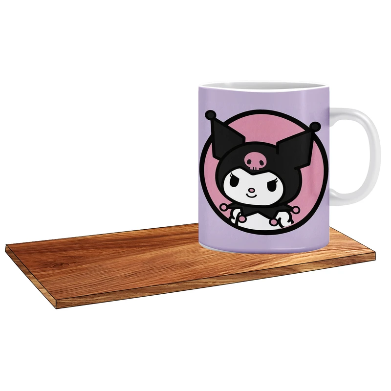 ماگ ال ایکس پی طرح کادوی خاص کرومی کد 390 به همراه زیر لیوانی