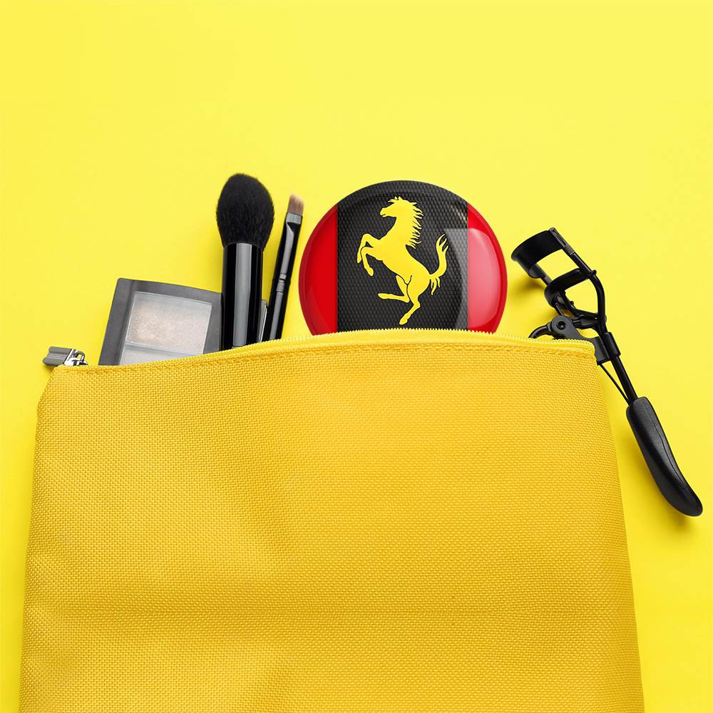 آینه جیبی خندالو مدل فراری Ferrari  کد 23413