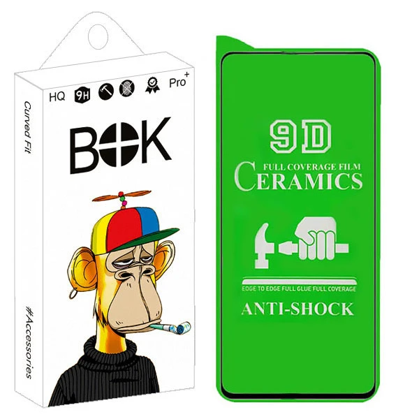 محافظ صفحه نمایش بوک مدل BK+ مناسب برای گوشی موبایل اپل IPHONE 13promax