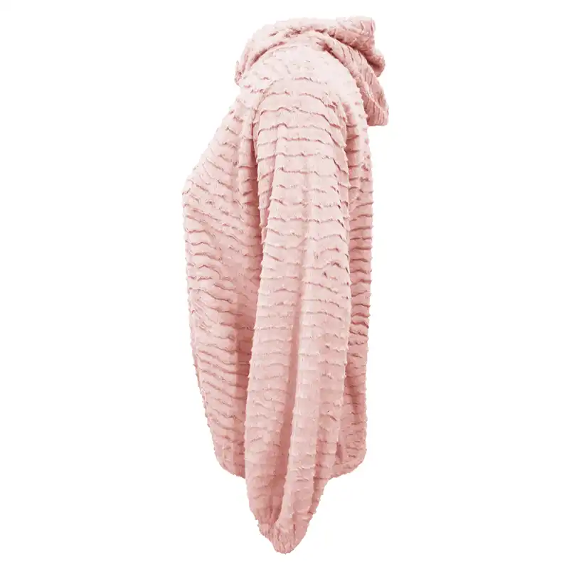 هودی زنانه مدل تدی راه راه کد tm-2499