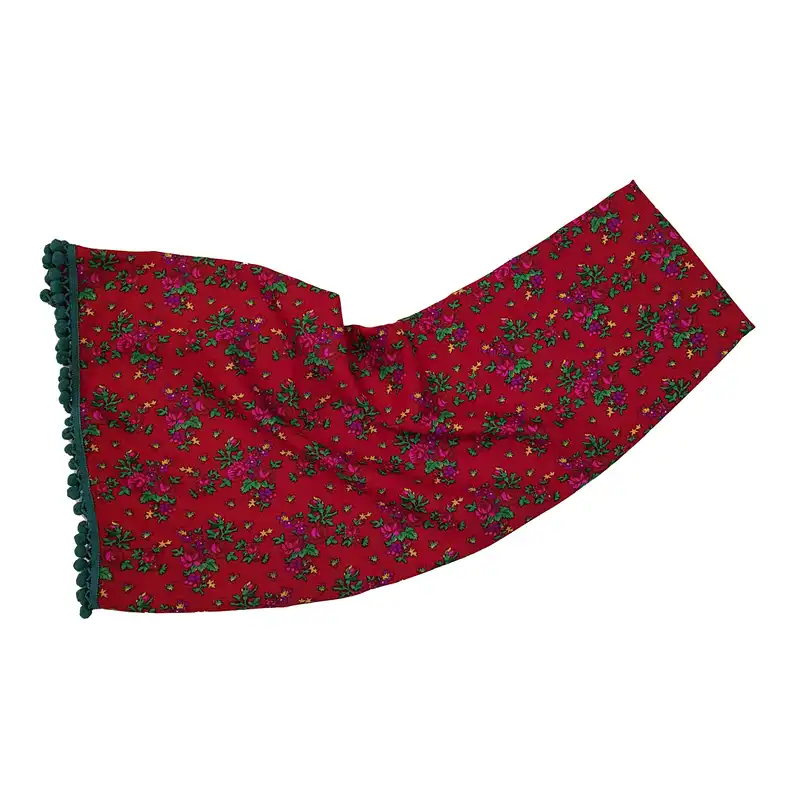 شال زنانه مدل موهر طرح گل دار کد 102