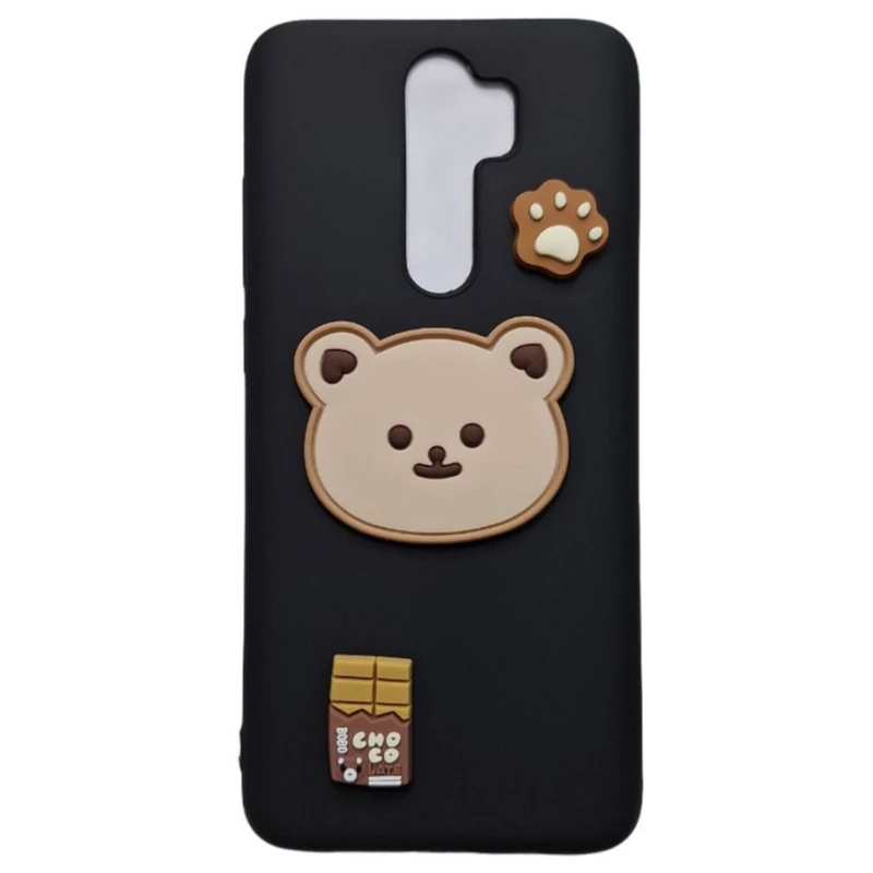 کاور طرح عروسک خرسی مدل Note8pro مناسب برای گوشی موبایل شیائومی Redmi Note 8 Pro