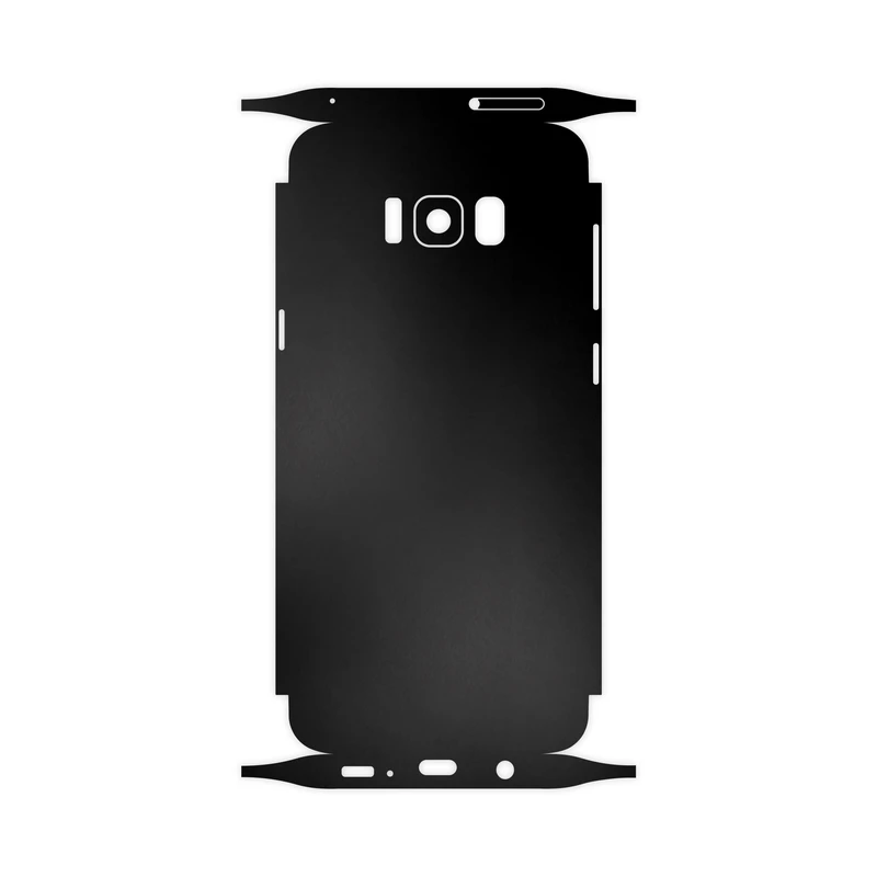 برچسب پوششی ماهوت مدل Black-Matte-FullSkin مناسب برای گوشی موبایل سامسونگ Galaxy S9