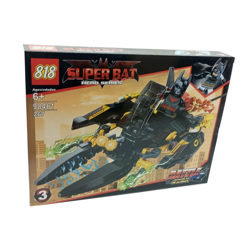 ساختنی  267 تکه مدل بتمن کد 1077