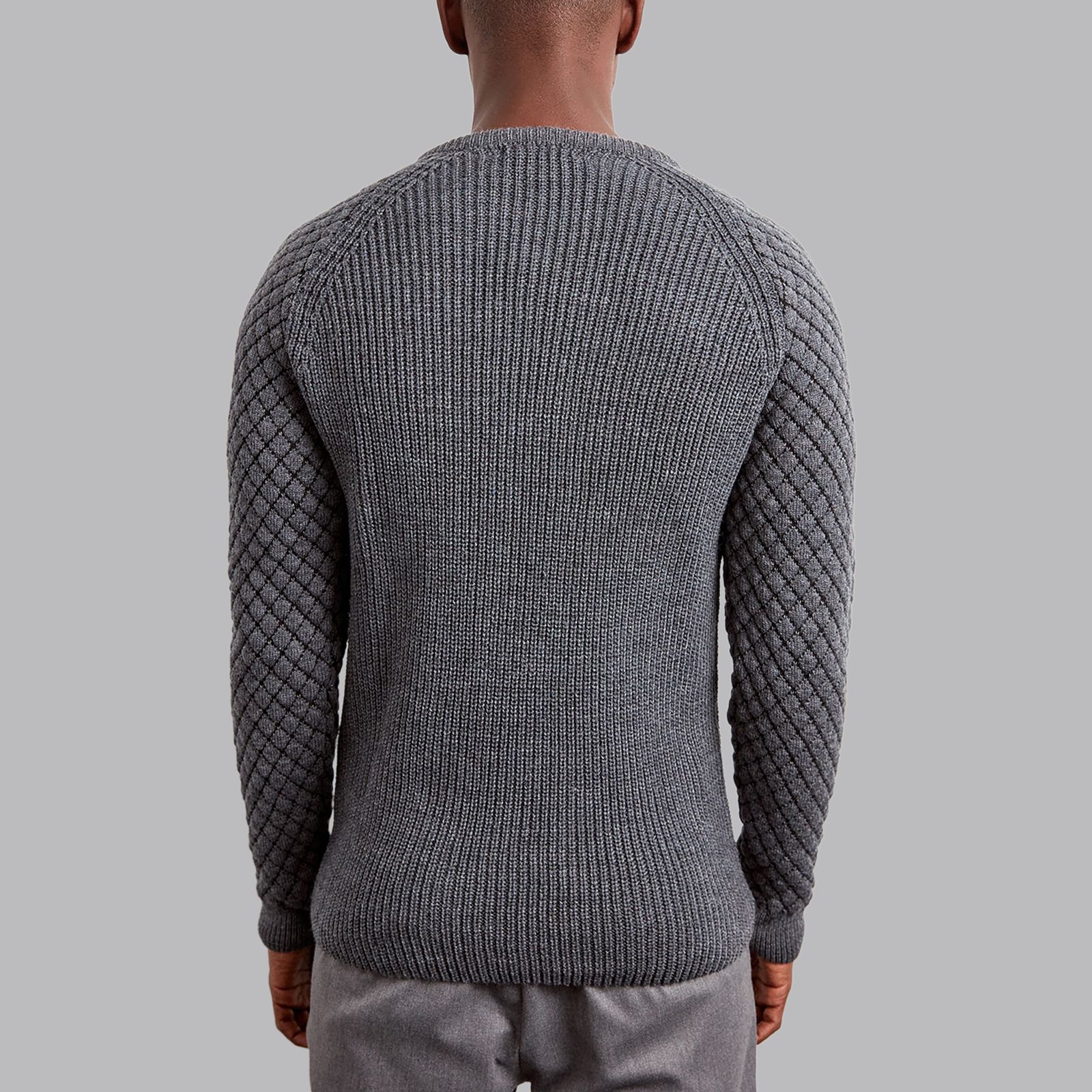 پلیور یقه گرد مردانه ترندیول مدل 31668745 -  - 2