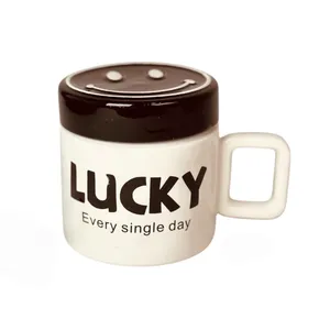 ماگ سرامیکی مدل Lucky طرح لبخند 