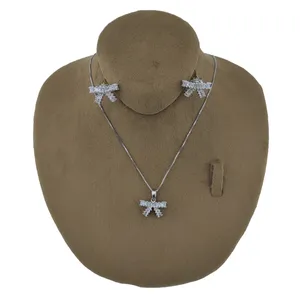 نیم ست نقره زنانه مدل 0166