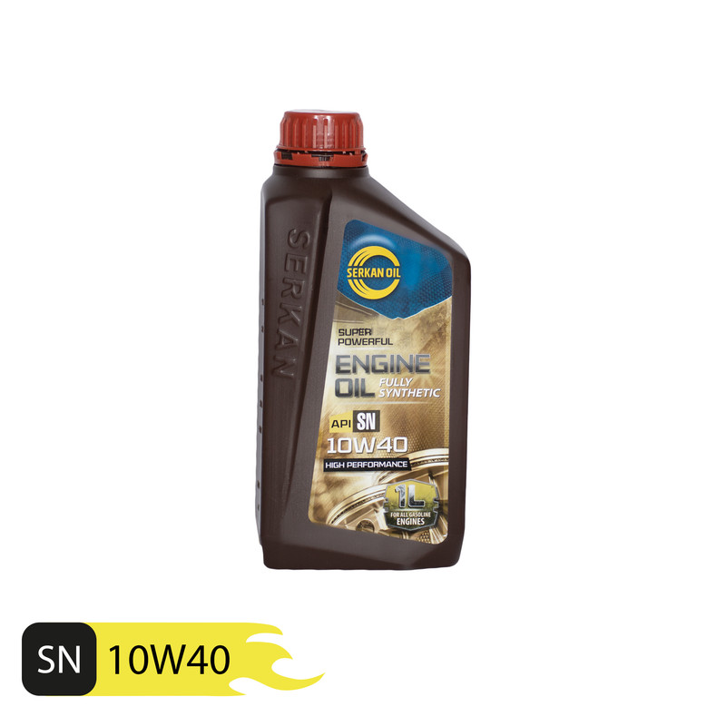 روغن موتور سرکان مدل تمام سنتتیک کد SN10W40 حجم 1000 میلی لیتر