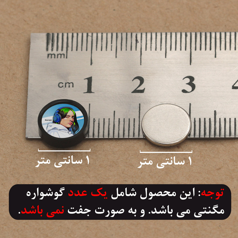 پیرسینگ گوش ناکسیگو مدل شب تاب طرح بیلی آیلیش کد PM6356 پیرسینگ گوش ناکسیگو مدل شب تاب طرح بیلی آیلیش کد PM6356