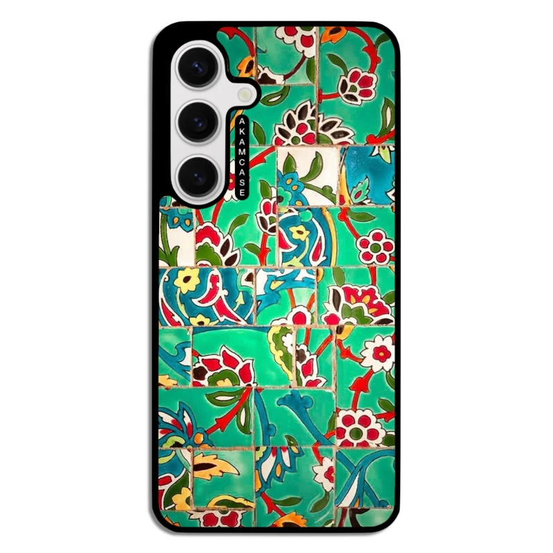 کاور آکام مدل AMC-WSGS24-MOSAIC-14 مناسب برای گوشی موبایل سامسونگ Galaxy S24