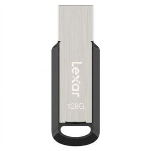 فلش مموری لکسار مدل M400 ظرفیت 128 گیگابایت رابط USB 3.0 مقاوم در برابر ضربه و سازگار با سیستم‌های PC و Mac