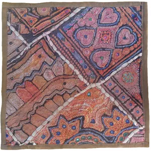 رومیزی سوزن دوزی مدل عسلی کد ZAR19