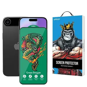 Epicoy Green Dragon ExplosionProof Glass Screen Protector For Apple iPhone 17 Air