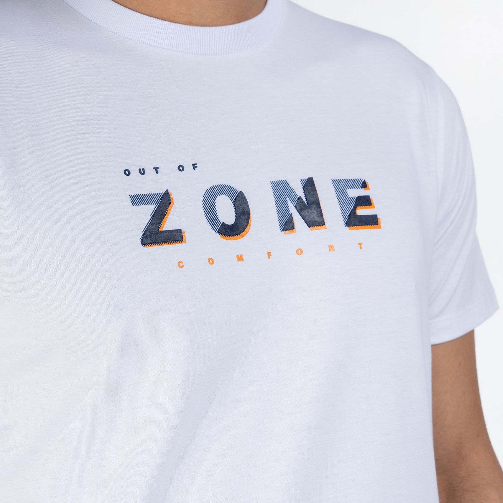 تی شرت آستین کوتاه مردانه جوتی جینز مدل Zone کد 1551350 رنگ سفید -  - 3